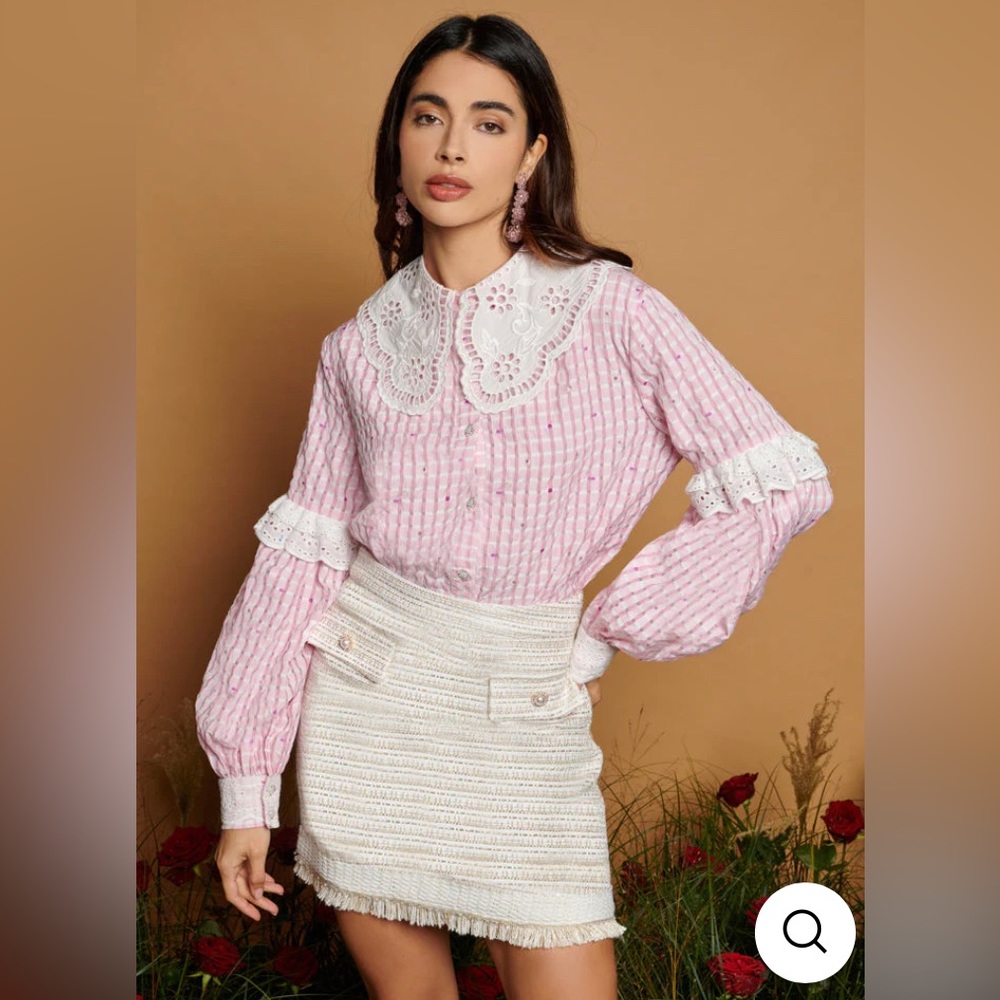 Sister Jane Meadow Gingham Shirt